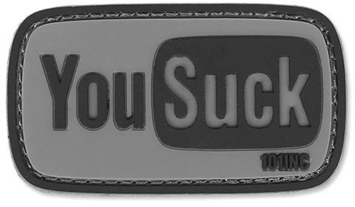 101 Inc Embleem 3D PVC You Suck