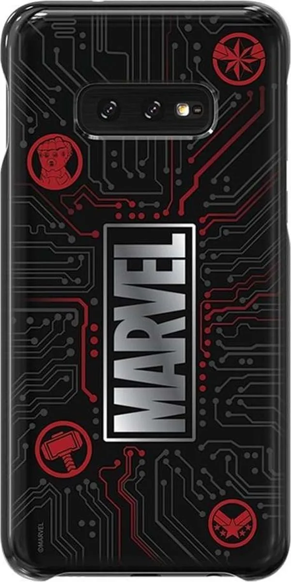 Samsung Marvel Smart Hoesje Galaxy S10e - Marvel Logo - 8809576960495
