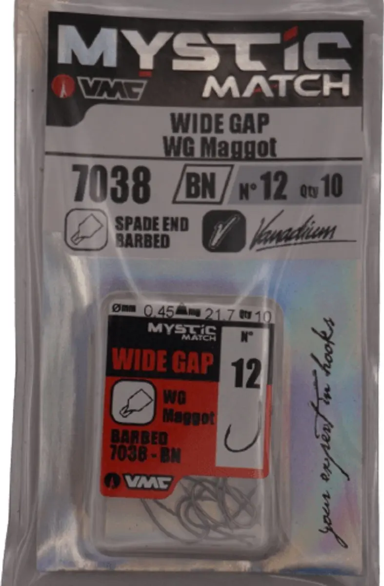 VMC 7038-BN Wide Gape Maggot