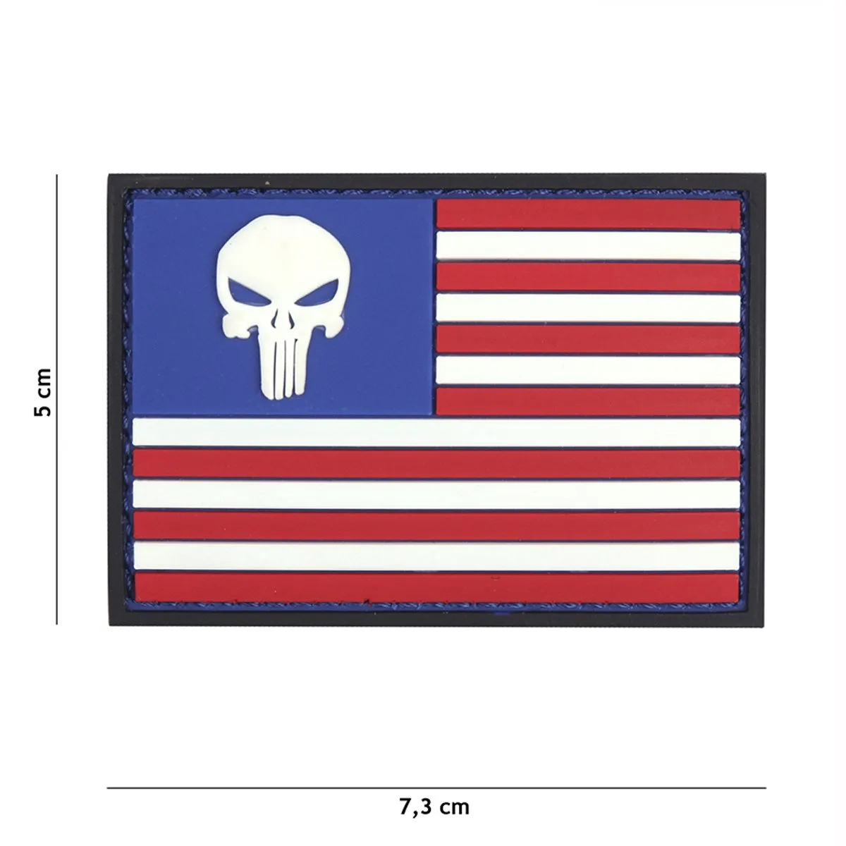101 Inc Embleem 3D PVC Punisher USA Vlag 20014
