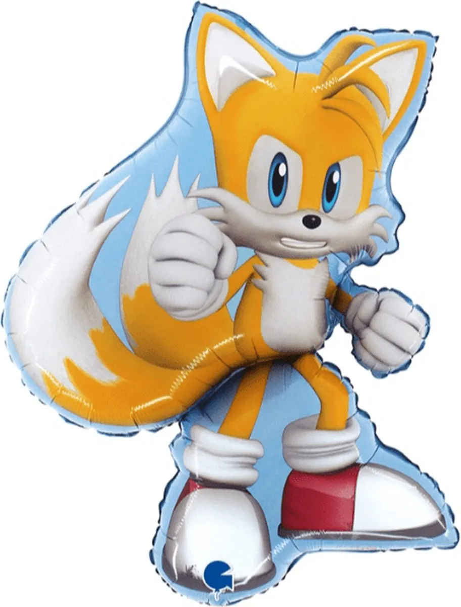Sonic the Hedgehog Tails Folieballon 66cm