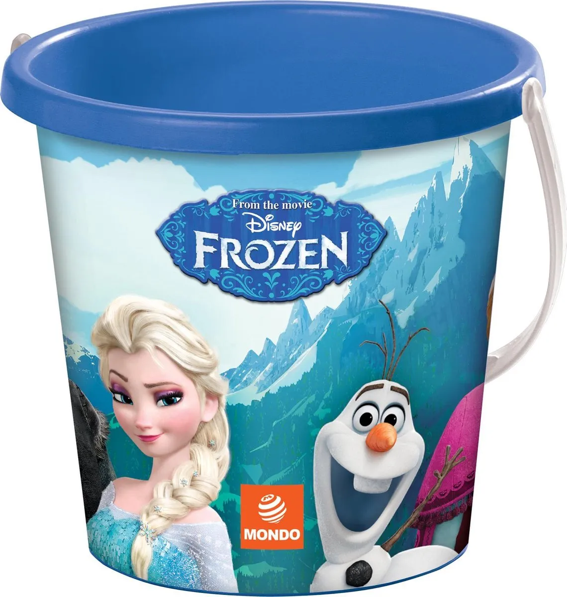 Disney Frozen Emmer - Blauw/Wit/Rozes/Oranje