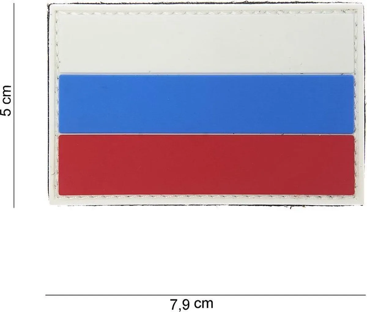 101 Inc Embleem 3D PVC Rusland 10017