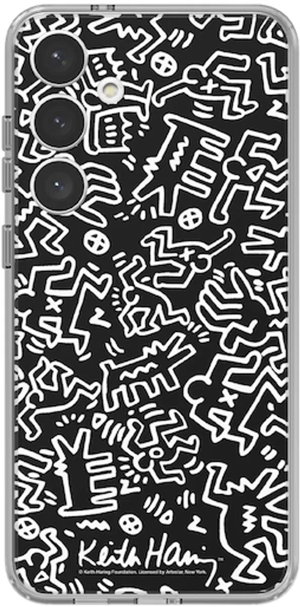 Samsung Keith Haring Mono Plate Galaxy S24 Plus - Black