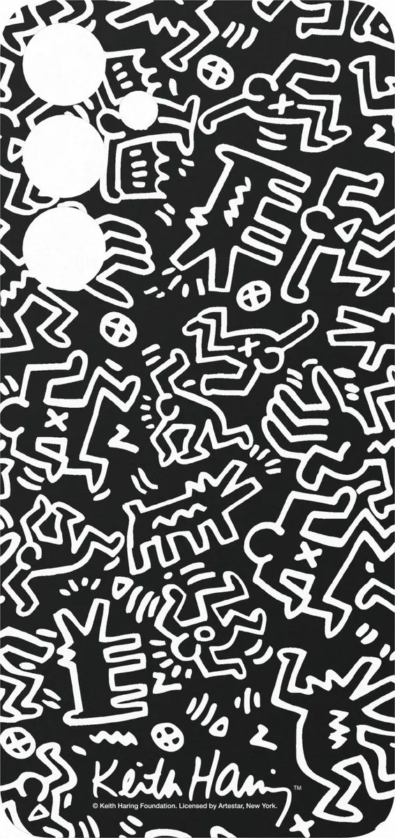 Samsung Keith Haring Mono Plate Galaxy S24 Plus - Black