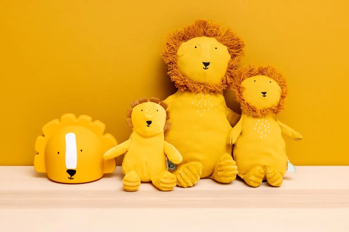 Trixie Mr. Lion Knuffel - 22 cm - Geel