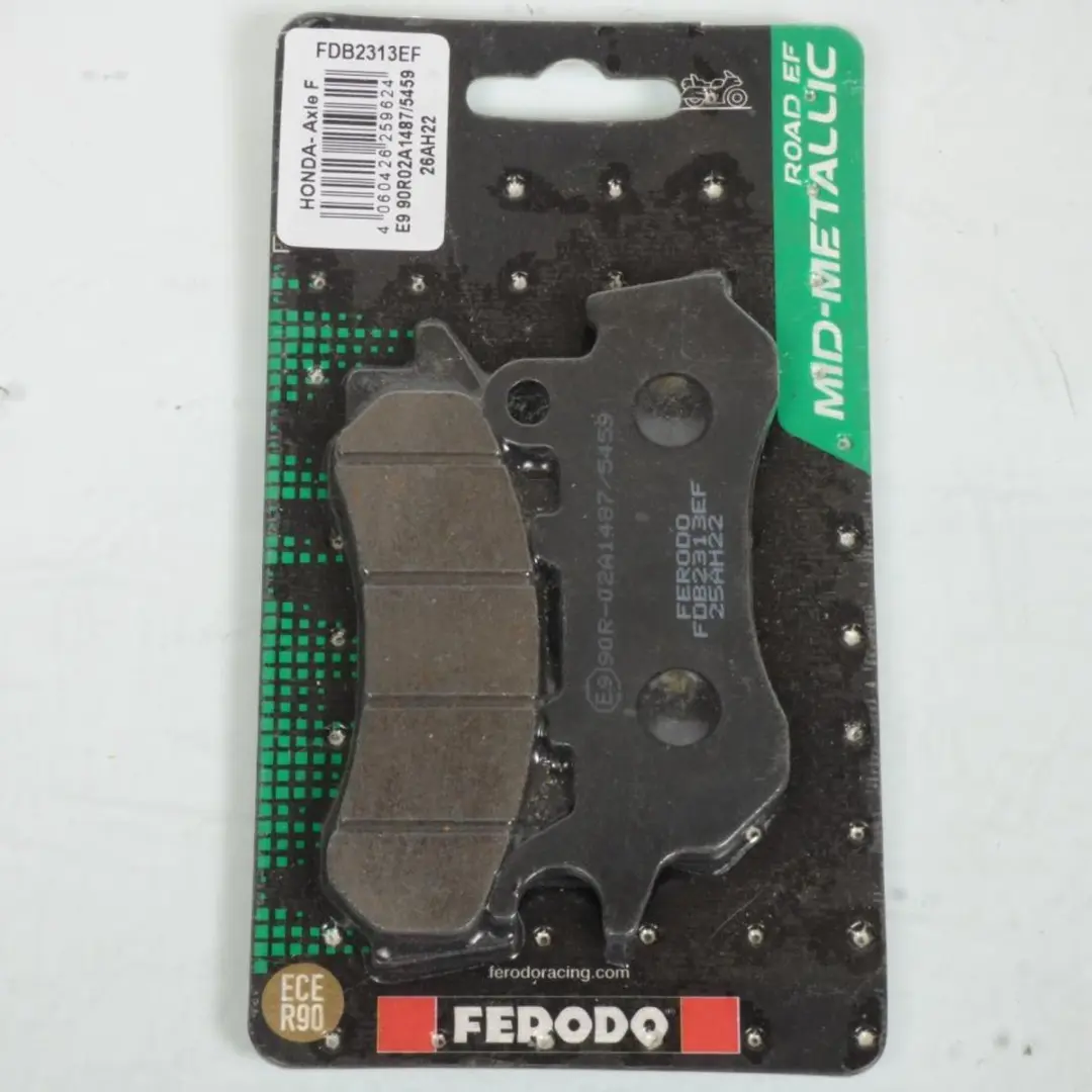 Plaquette de frein Ferodo pour Auto JC74A / AV / FDB2313EF Neuf