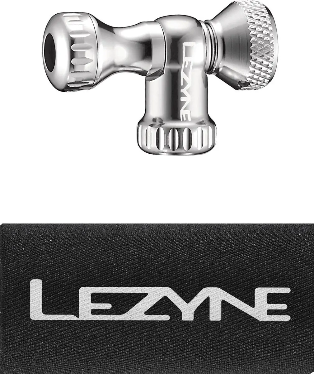 Lezyne Control Drive Co2 Head Zilver/Hi Gloss