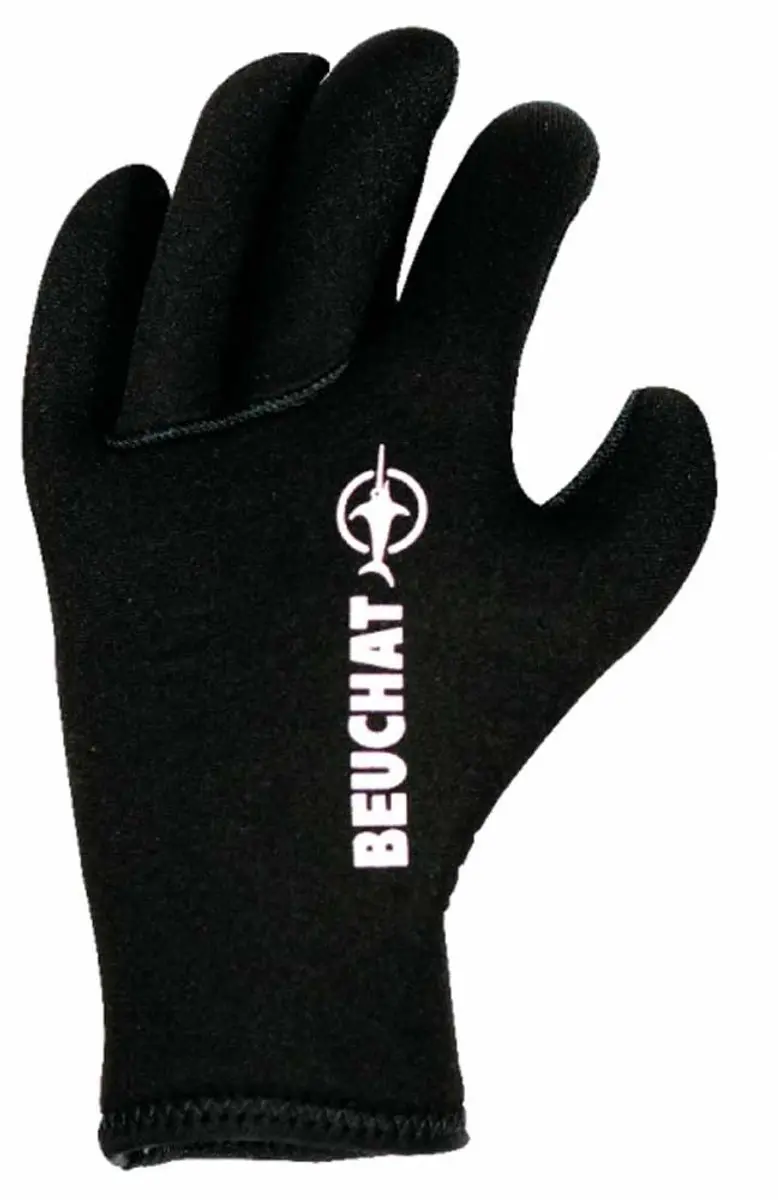 Beuchat Sirocco Open 5 Mm Handschoenen Zwart XL