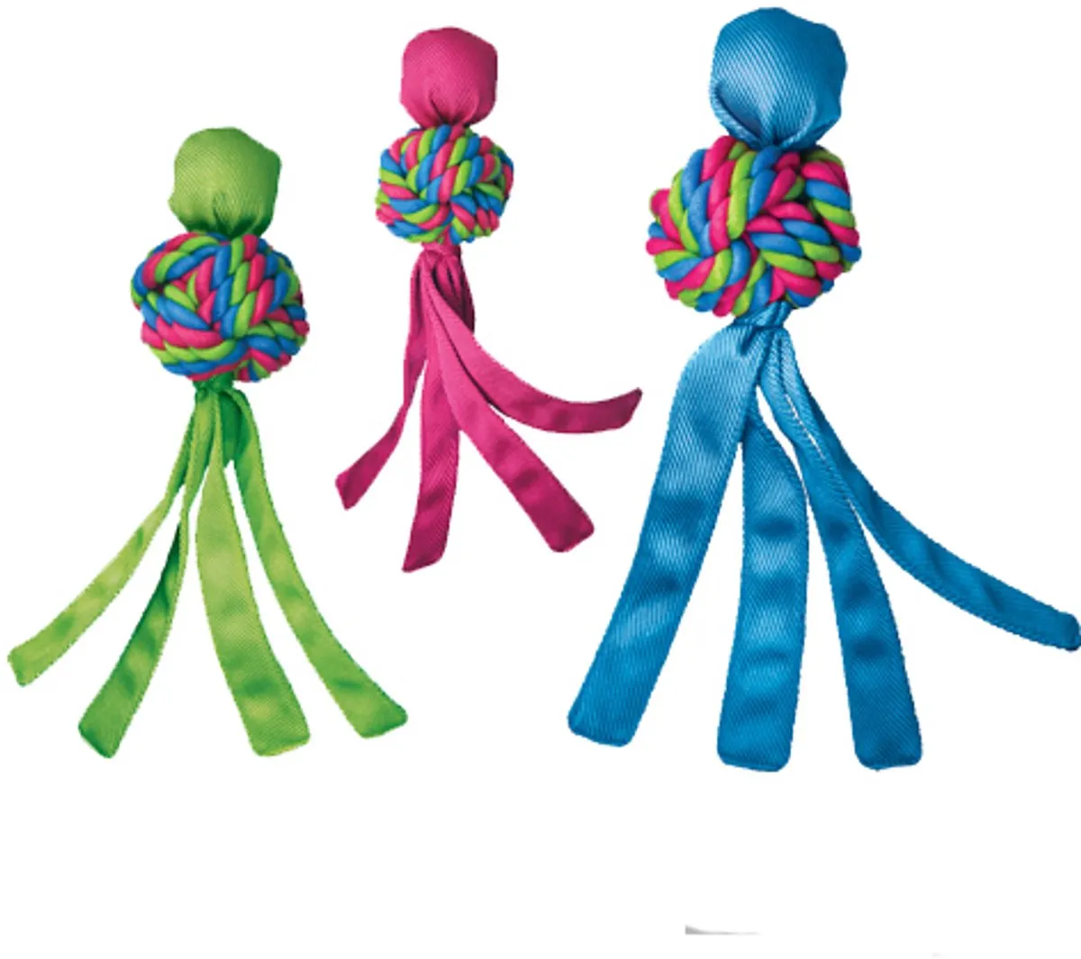 KONG Wubba Weaves Small Kauwspeelgoed - 290mm x 80mm - Multicolor