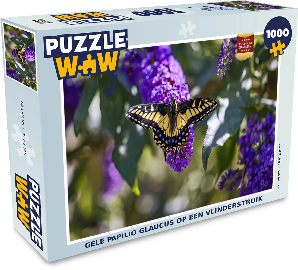 PuzzleWow Vlinderstruik Puzzel 1000 Stuks