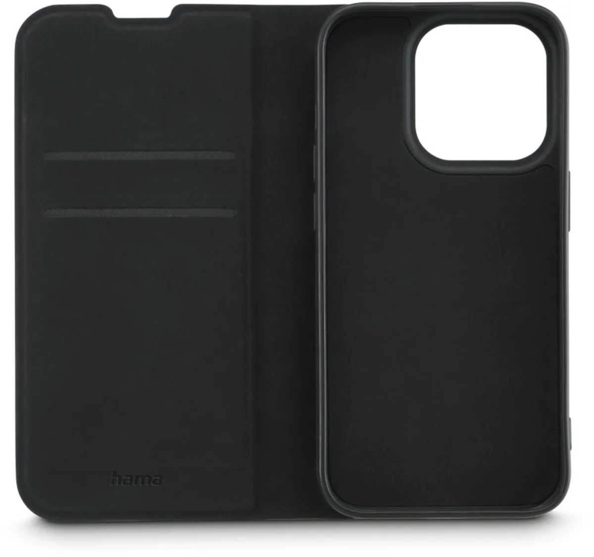 Hama Hoesje iPhone 15 Pro Daily Protect Booklet - 2 Pasjes - Zwart - afbeelding 6 van 6