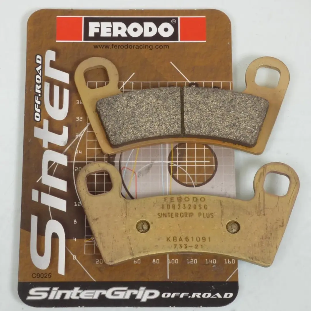 Plaquette de frein Ferodo pour Quad Polaris 450 Outlaw 2008 à 2010 AV Neuf