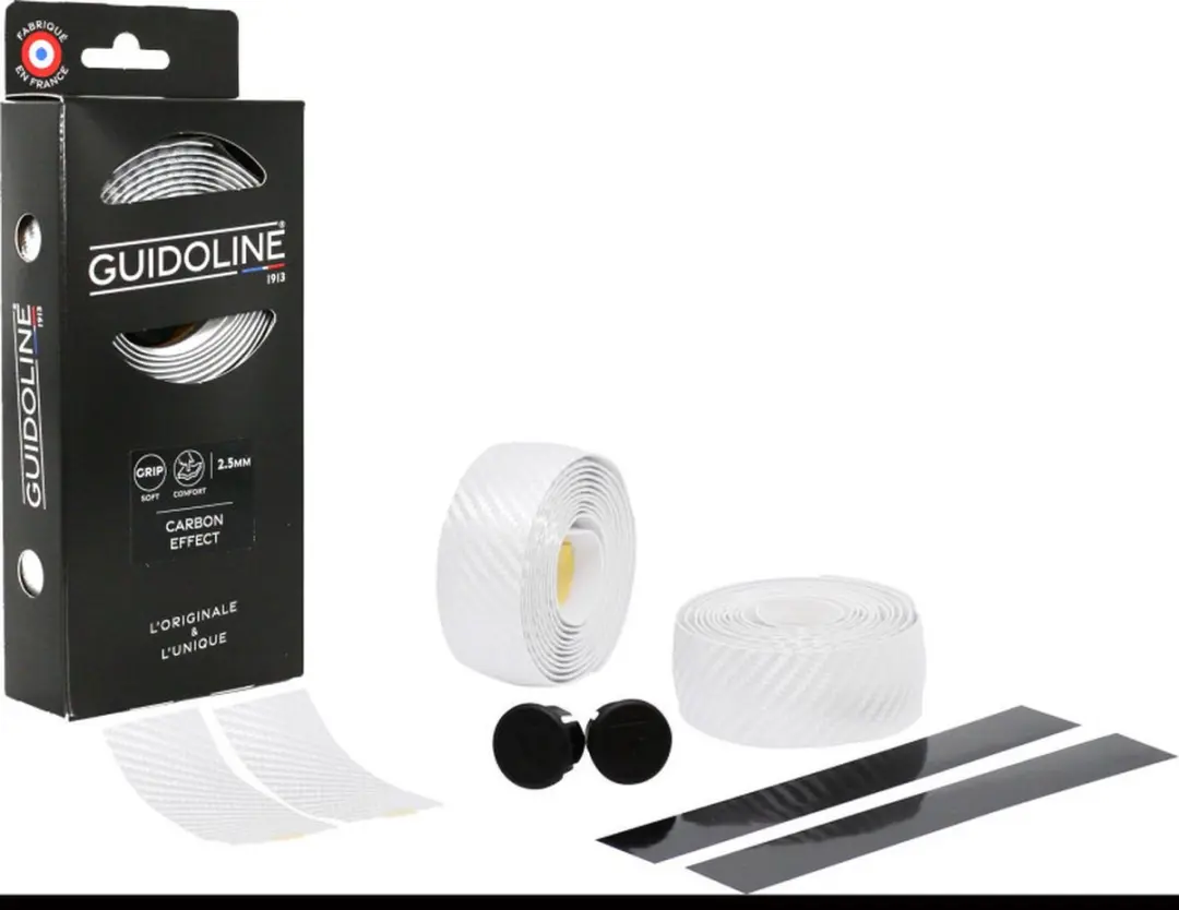 Velox Carbon stuurlint 1.75m wit - afbeelding 4 van 6