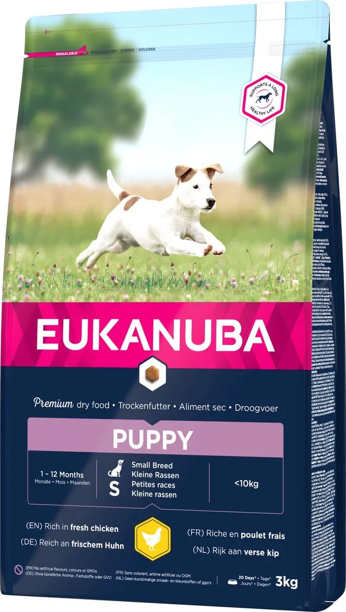 Eukanuba Growing Puppy Small Breed Kip - 3 kg - afbeelding 6 van 6