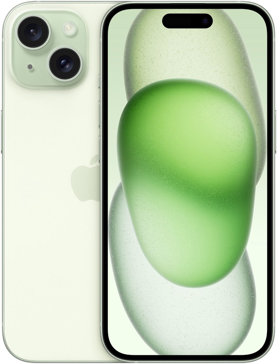 Apple iPhone 15 - 256GB - Groen