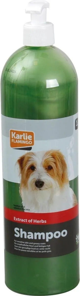 Flamingo Kattenshampoo Kruiden 1L - afbeelding 2 van 2