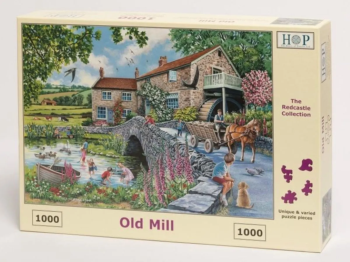 House Of Puzzles Old Mill Legpuzzel 1000 Stuks