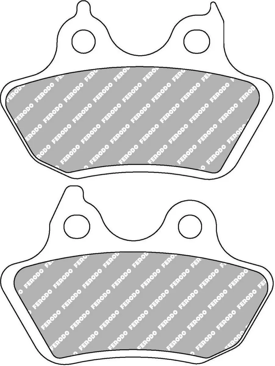 Plaquette de frein Ferodo pour Harley Davidson 1450 2006 AR / FDB2202ST Neuf