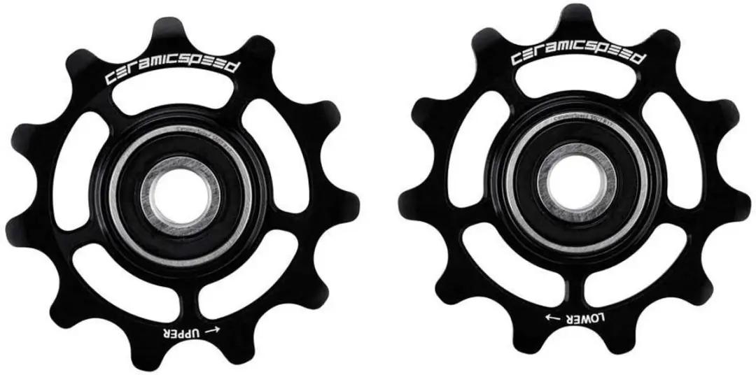 Ceramicspeed Shimano 12s 9250/8150/7150 Derailleurwieltjes Set Voor Fietsen Zilv