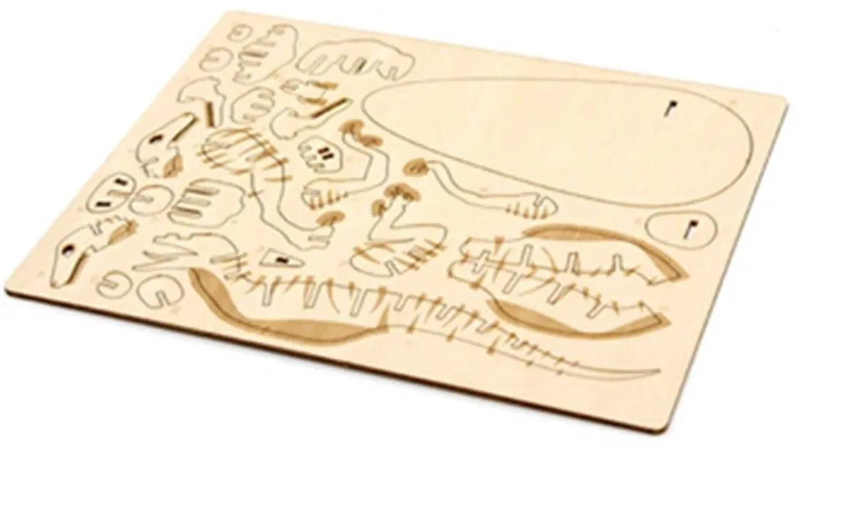 Jurassic World Raptor 3D Puzzel 1:36 - 19x22cm - Divers