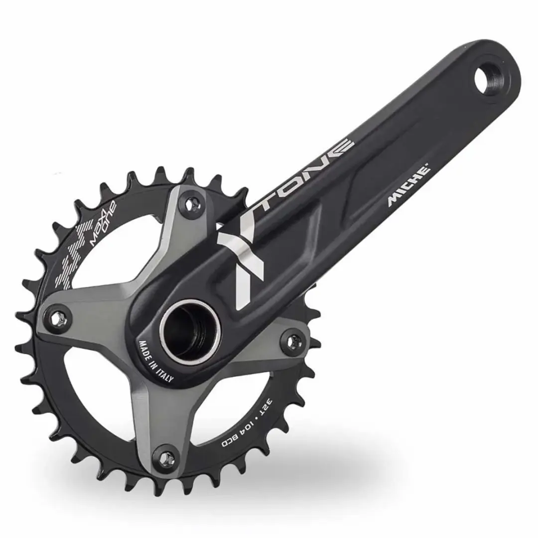 Miche Xtone crankset 175/32 - Zwart - afbeelding 2 van 2
