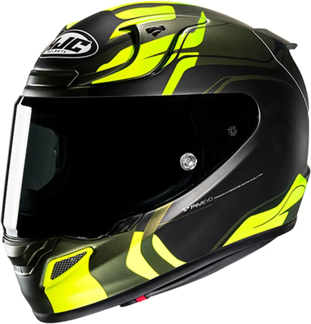 HJC RPHA 12 Lawin Zwart Geel Integraalhelm