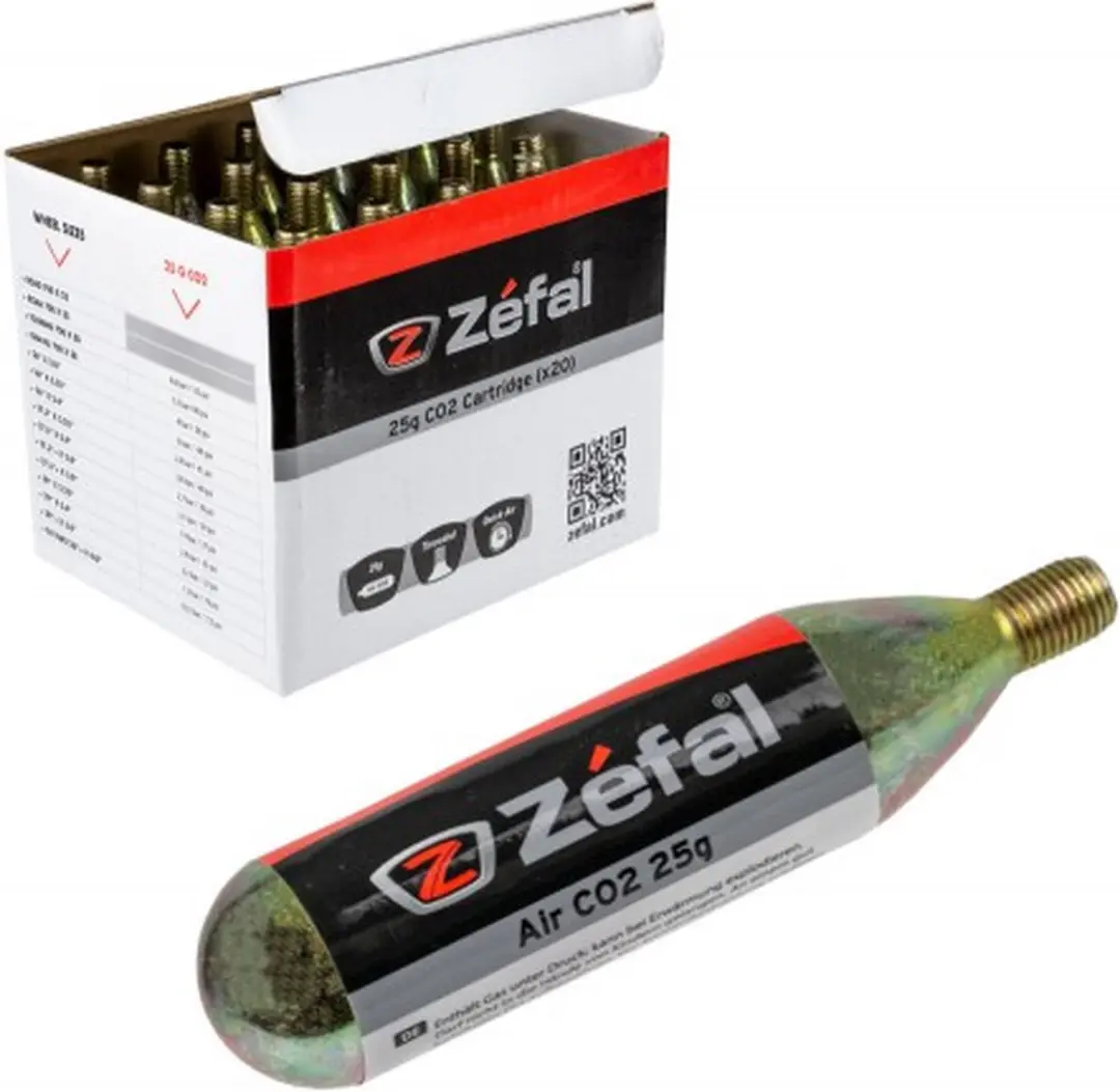 Zefal CO2-patronen 25g - afbeelding 2 van 2