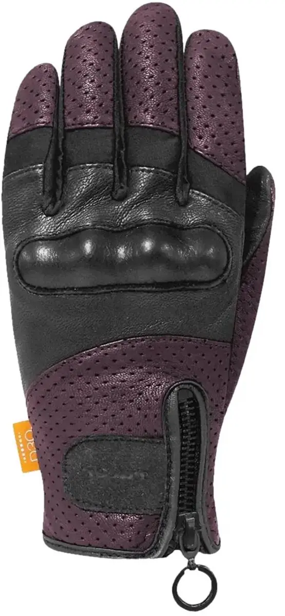 Racer femme Bella3 D3O Leren Motorhandschoenen