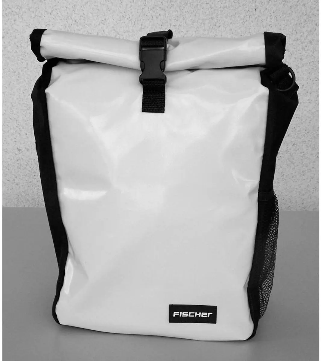 Fischer 86264 Fietstas - 1 liter Wit/Zwart - afbeelding 2 van 4