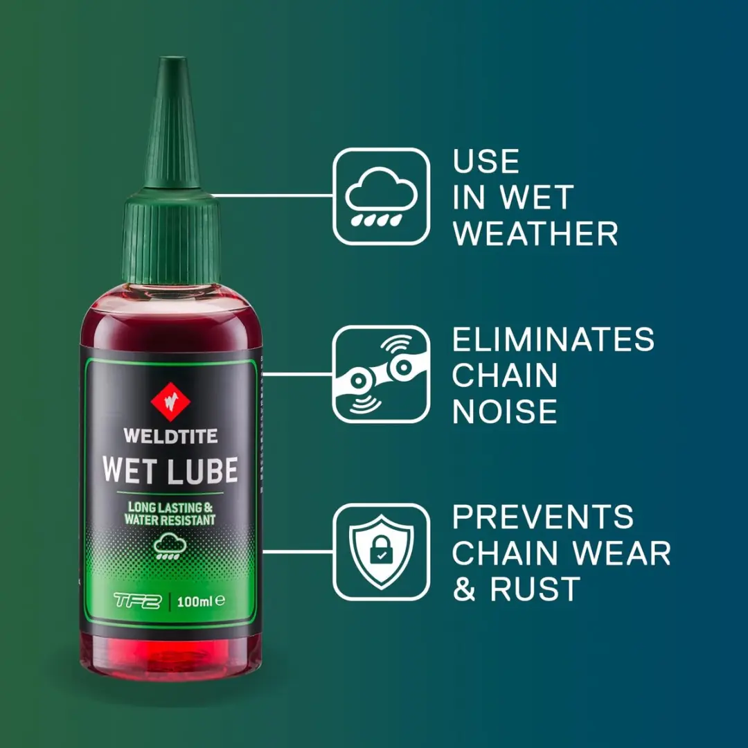 Weldtite TF2 Extreme Wet Fietskettingsmeermiddel 100ml