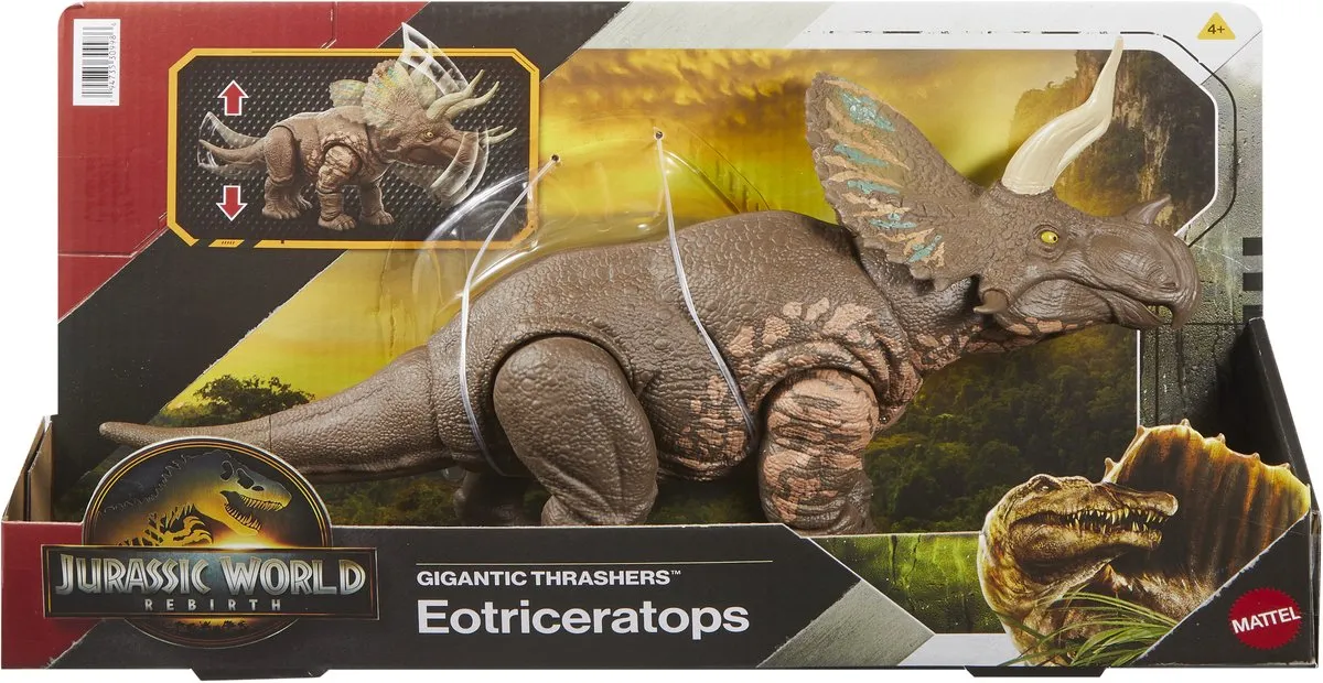 Jurassic World Rebirth Eotriceratops JGB93 Speelgoed - Eotriceratops