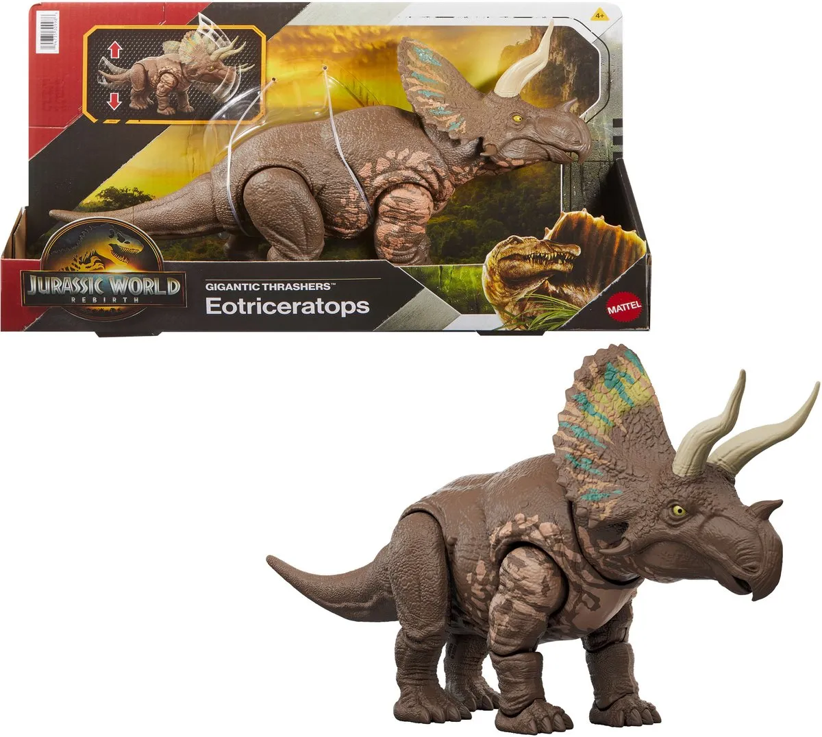 Jurassic World Rebirth Eotriceratops JGB93 Speelgoed