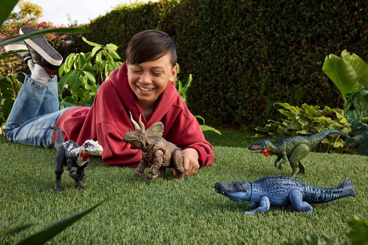 Jurassic World Rebirth Eotriceratops JGB93 Speelgoed - Eotriceratops
