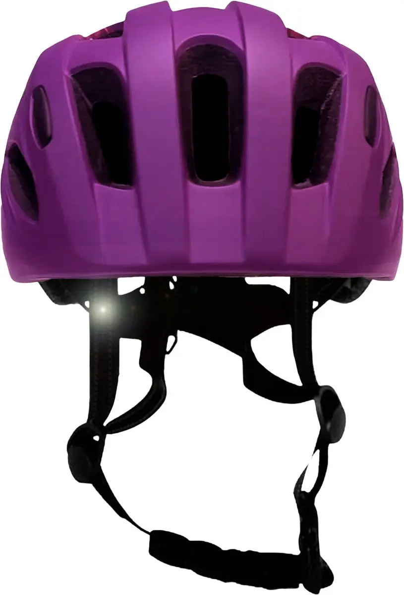 Crazy Safety Cool Heart Kinderhelm M - Paars Hart - afbeelding 6 van 6