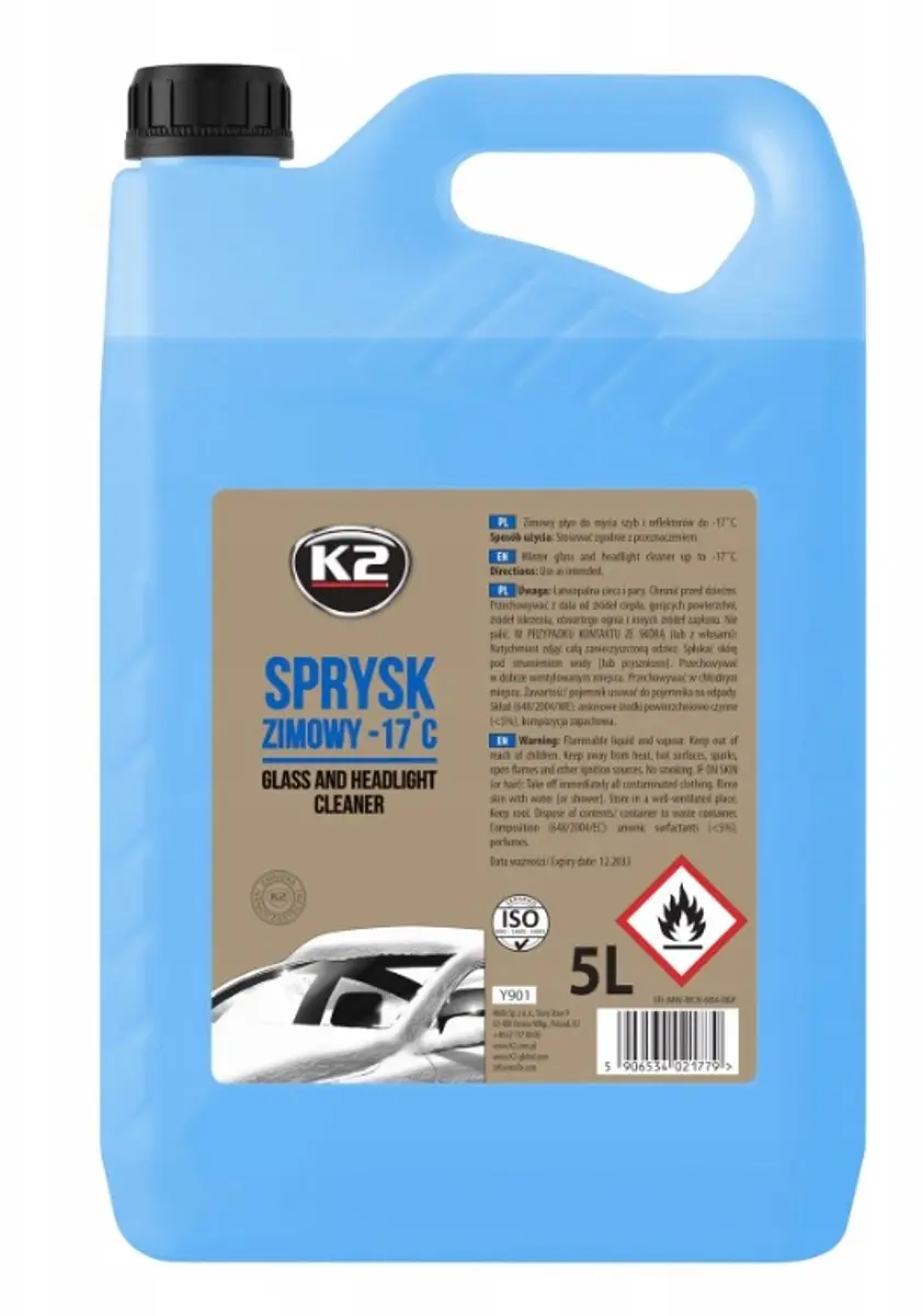 k2 nano ruitenwisser vloeistof 5 liter