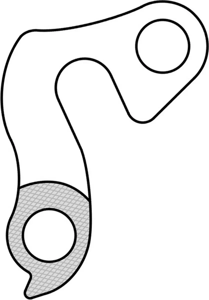 Union Derailleurhanger GH-081 - afbeelding 2 van 6