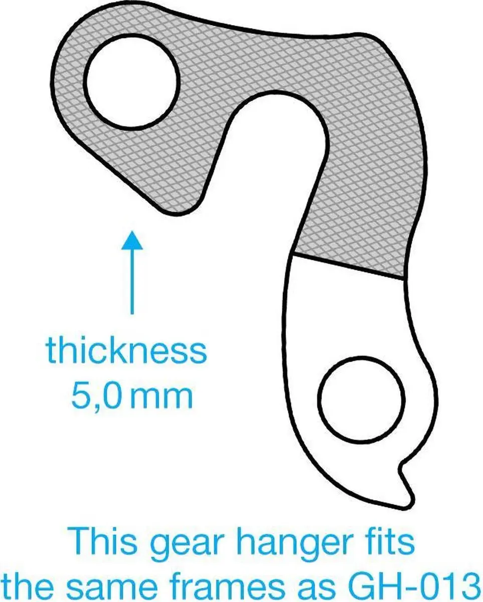 Union Derailleurhanger GH-081 - afbeelding 4 van 6