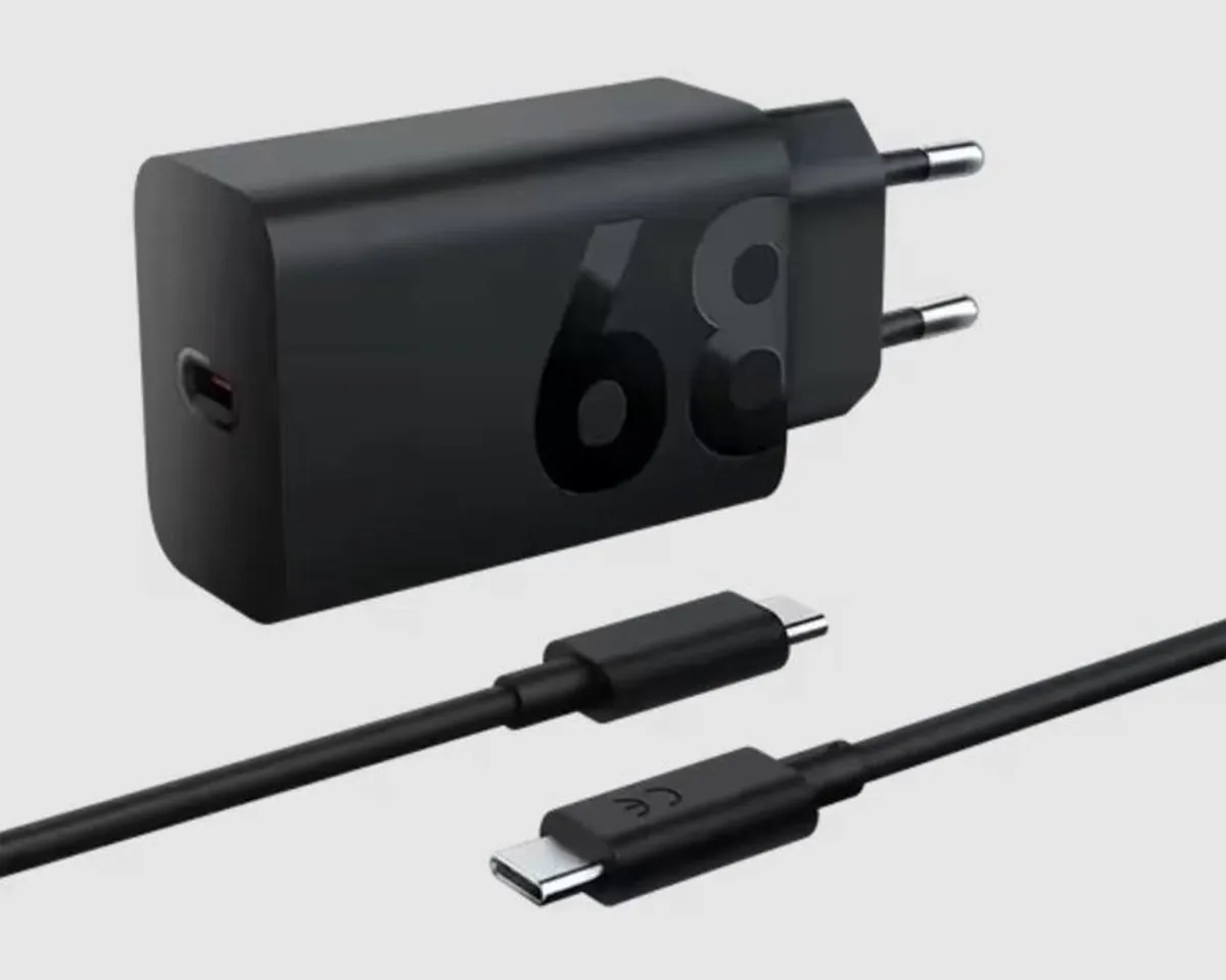 Lenovo USB-C Wall Charger 68W ZG38C05739 - Zwart