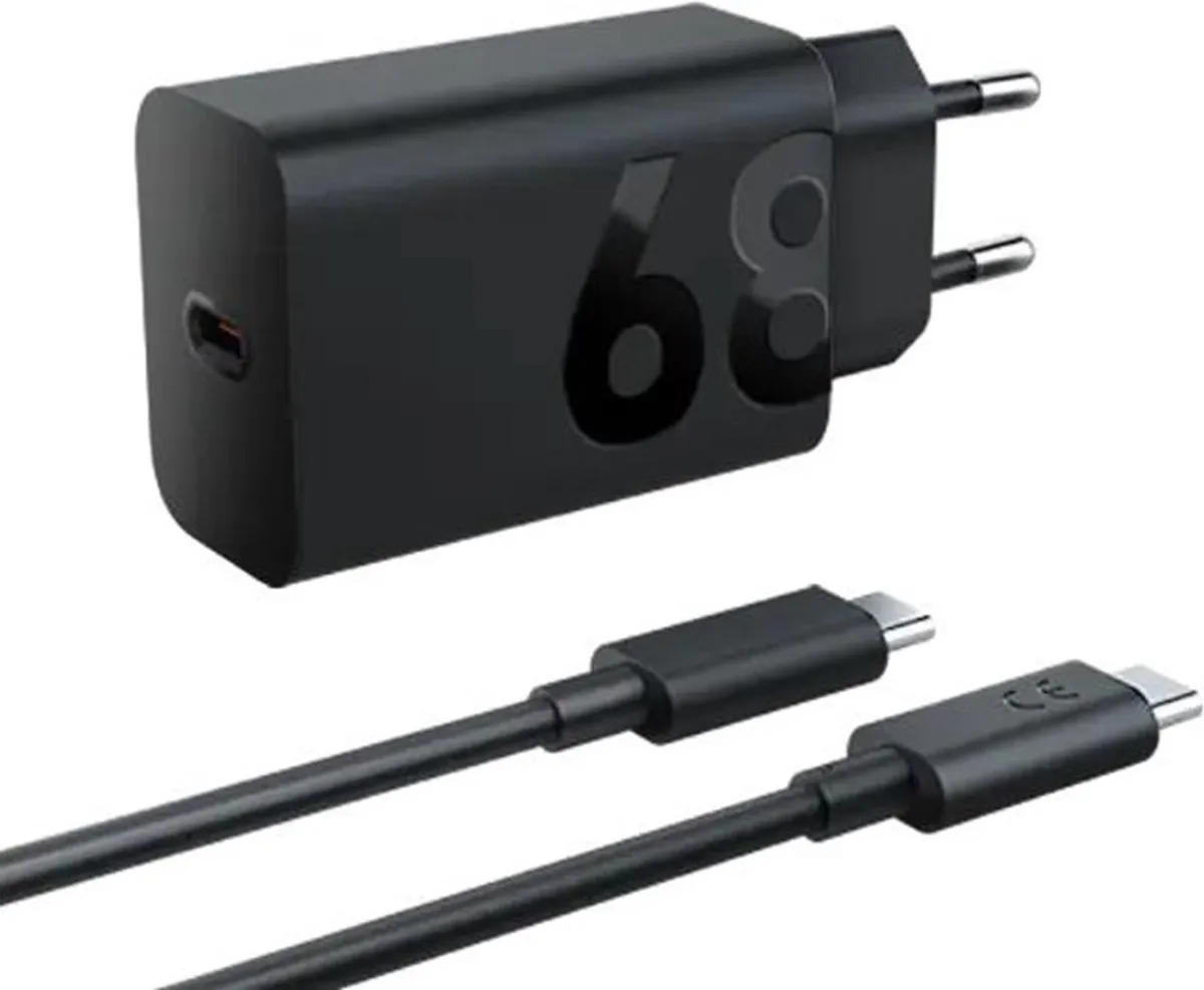 Lenovo USB-C Wall Charger 68W ZG38C05739 - Zwart