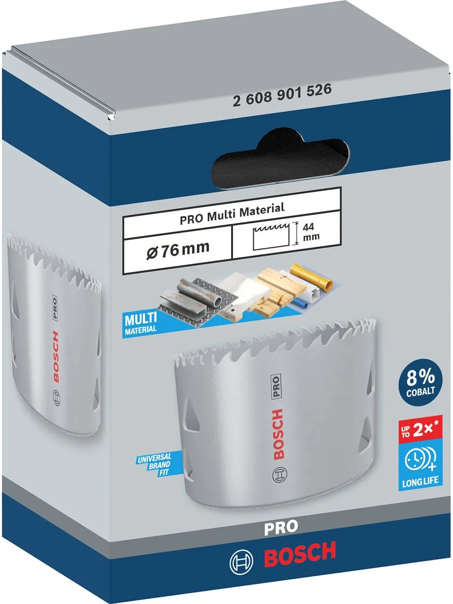 Bosch Professional Multimateriaal Gatenzaag 76mm - 26089... - afbeelding 3 van 5
