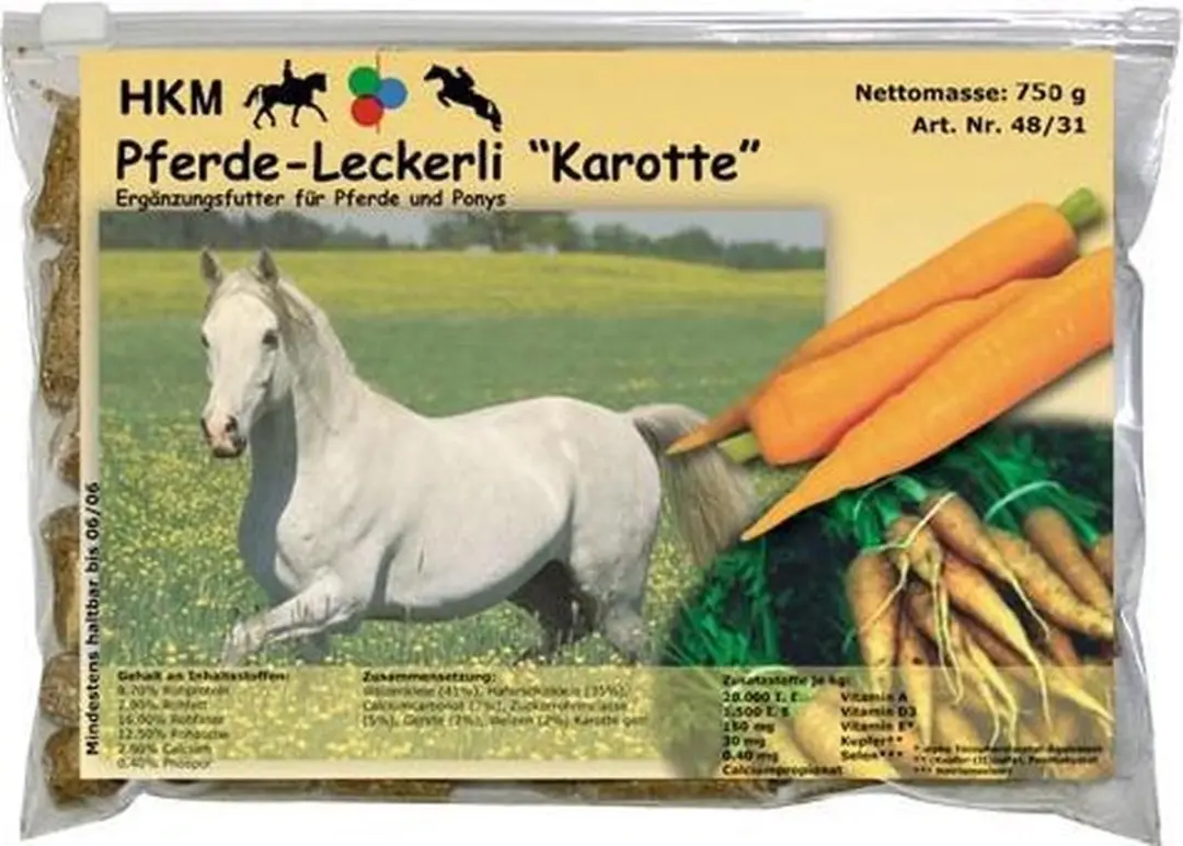 Paardensnoepjes -wortelsmaak-, 750 g