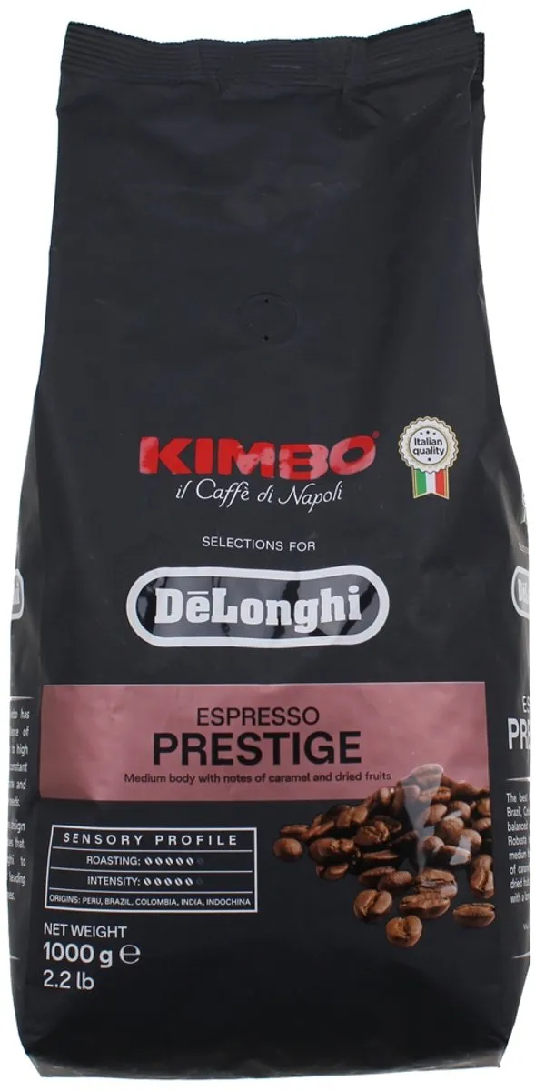 De'Longhi Koffiebonen Espresso Prestige Kimbo 1000g