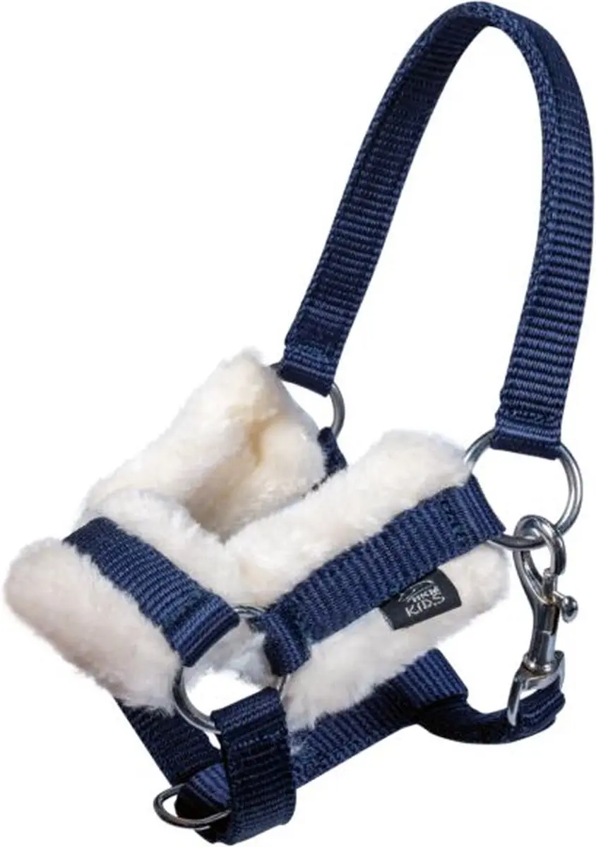 HKM Halster en Halstertouw voor Stokpaard Navy - afbeelding 3 van 5