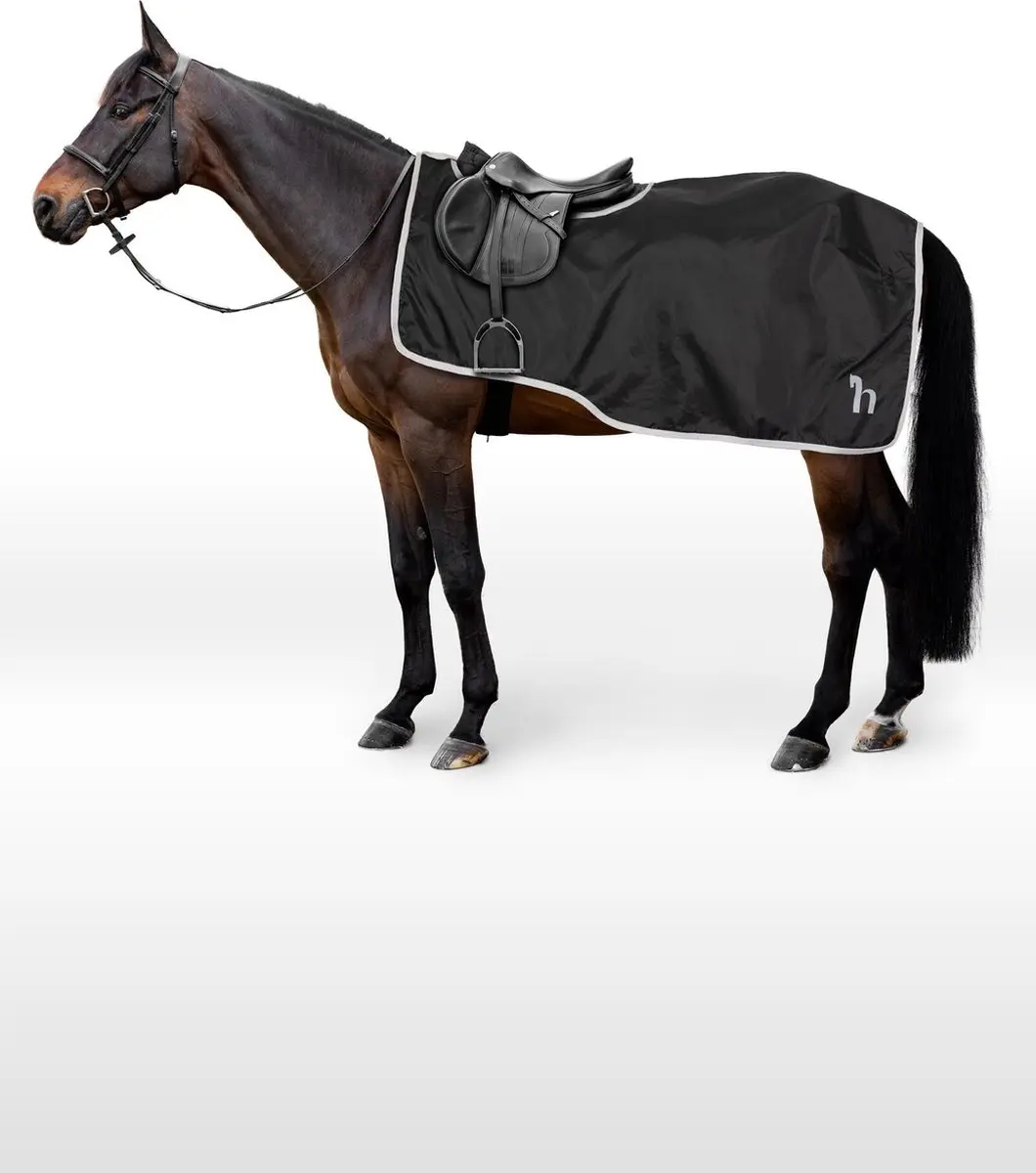 Horze WeatherTrek Uitrijdeken 135cm Black
