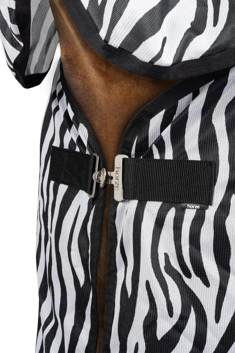Horze Defender uitrijdeken zebra 165cm - afbeelding 3 van 3