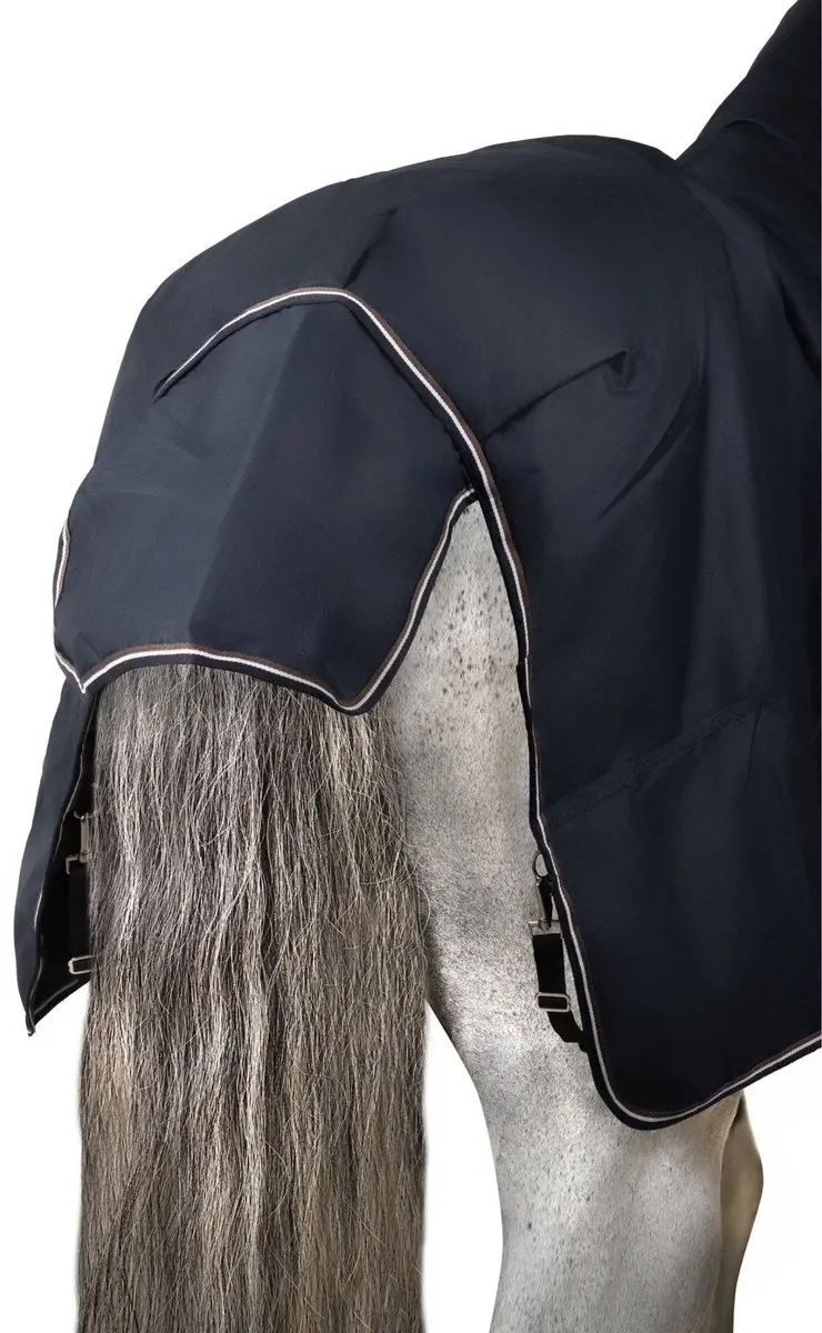 Horze Glasgow Full Neck Paardendeken 200g Rood 135cm - afbeelding 4 van 6