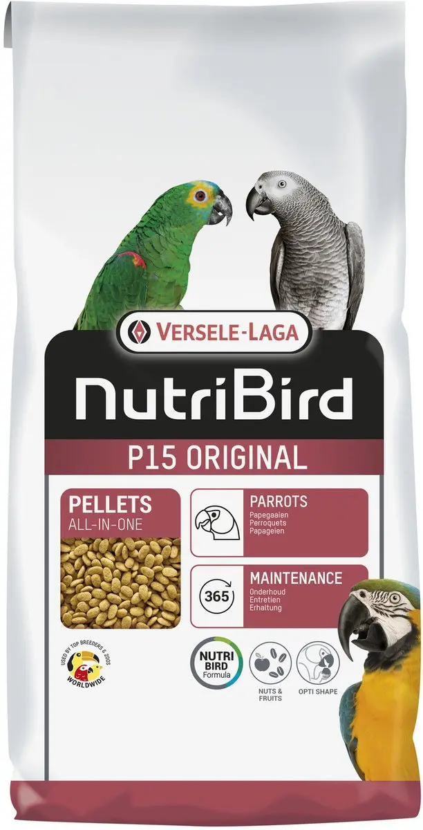 Versele-Laga Nutribird P15 Original Papegaaienvoer 10kg