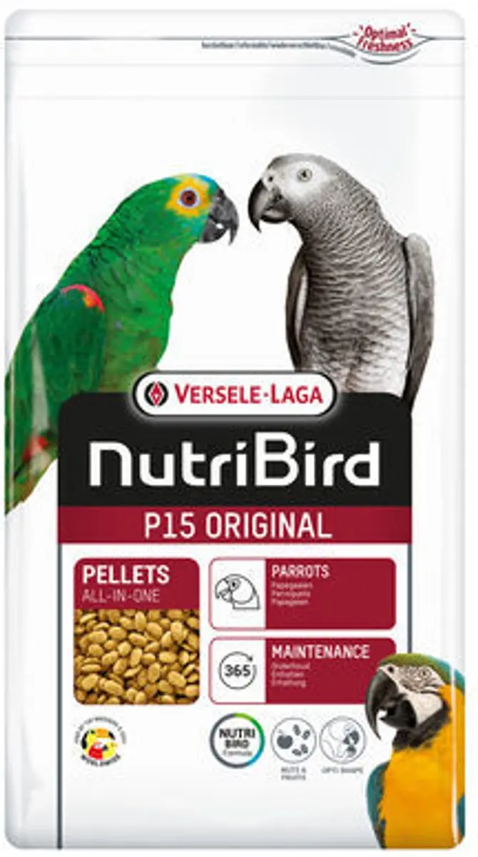 Versele-Laga Nutribird P15 Original Papegaaienvoer 10kg - afbeelding 5 van 6