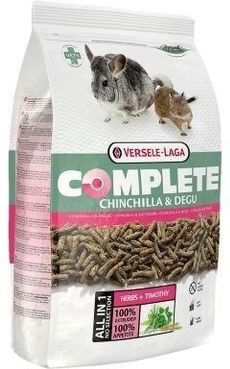 Versele-Laga Complete Chinchilla & Degu 500g - afbeelding 4 van 6